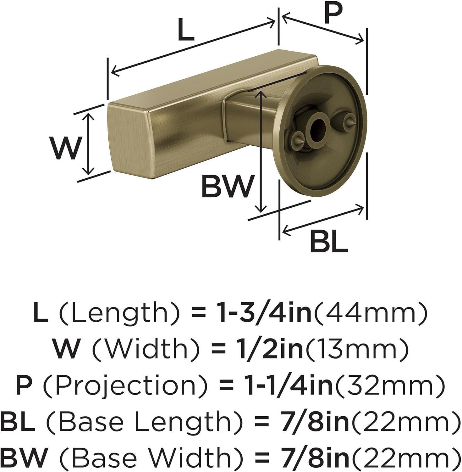 Everett 1 3/4" Length Bar Knob