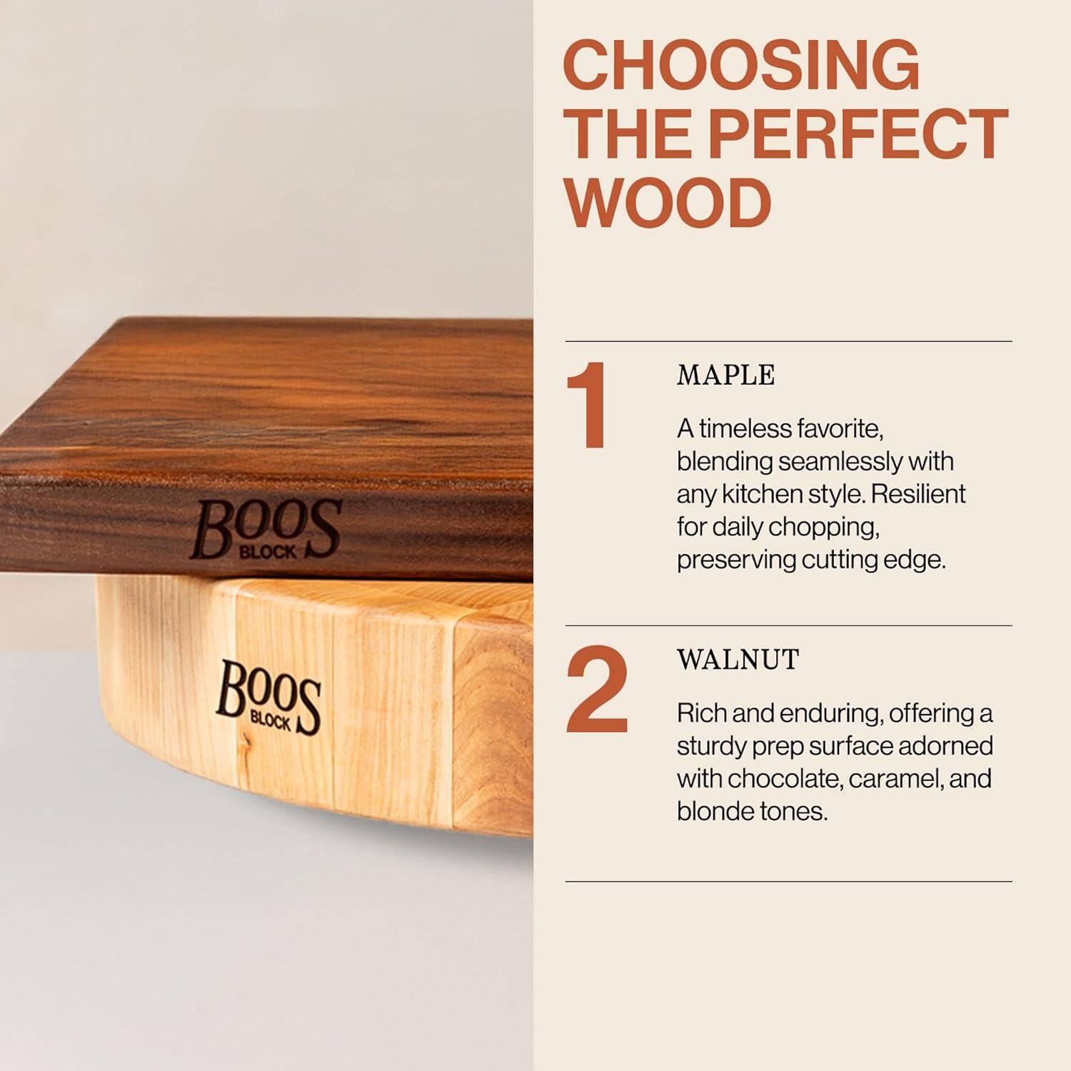 John Boos John Boos Prestige Series Maple Cutting Board with Juice Groove