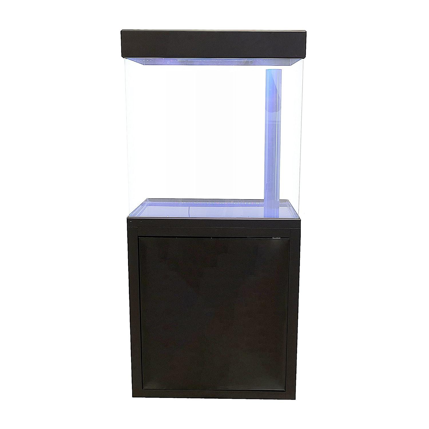 Aqua Dream 40 Gallon Tempered Glass All-in-one Aquarium Black