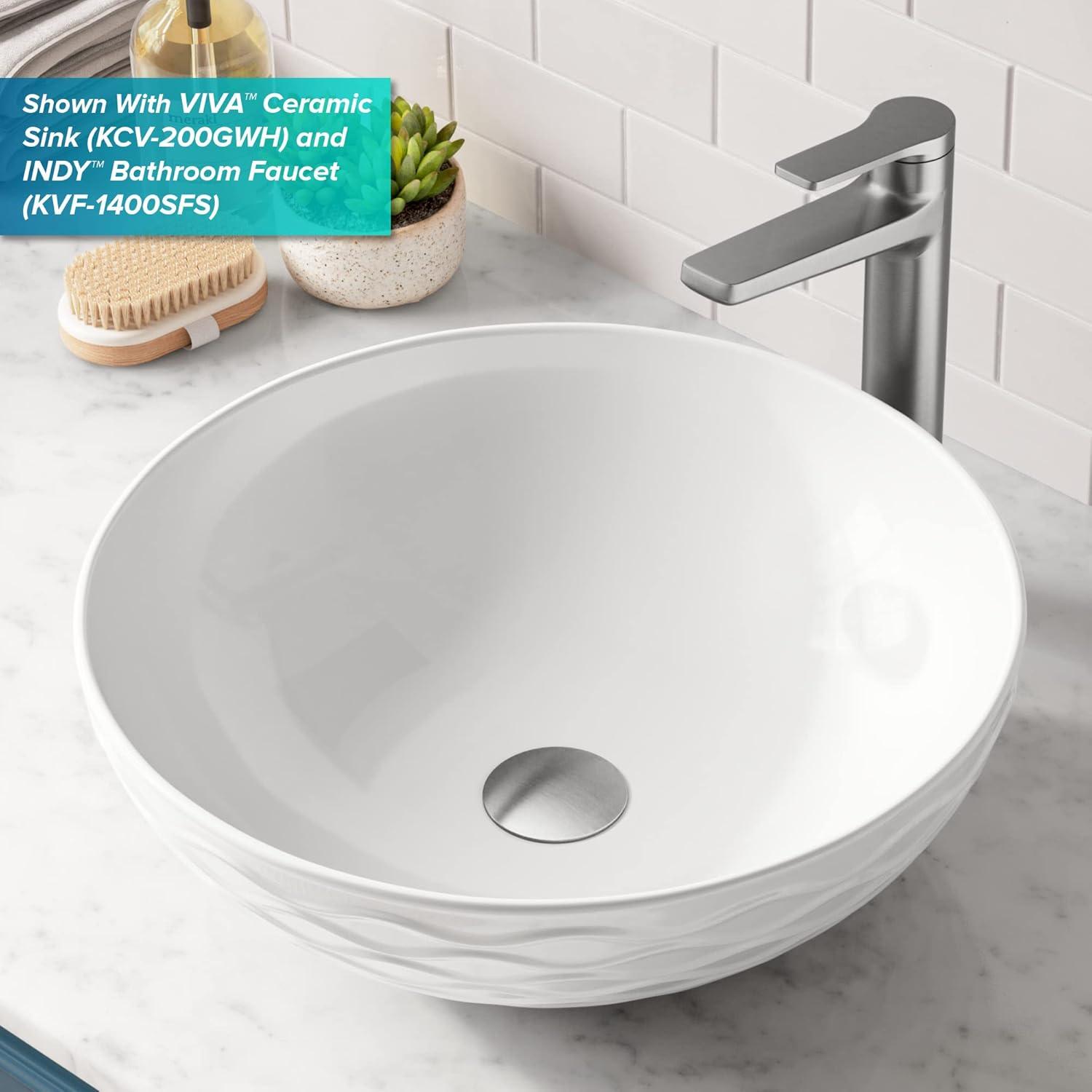 KRAUS Pop-Up Bathroom Sink Drain