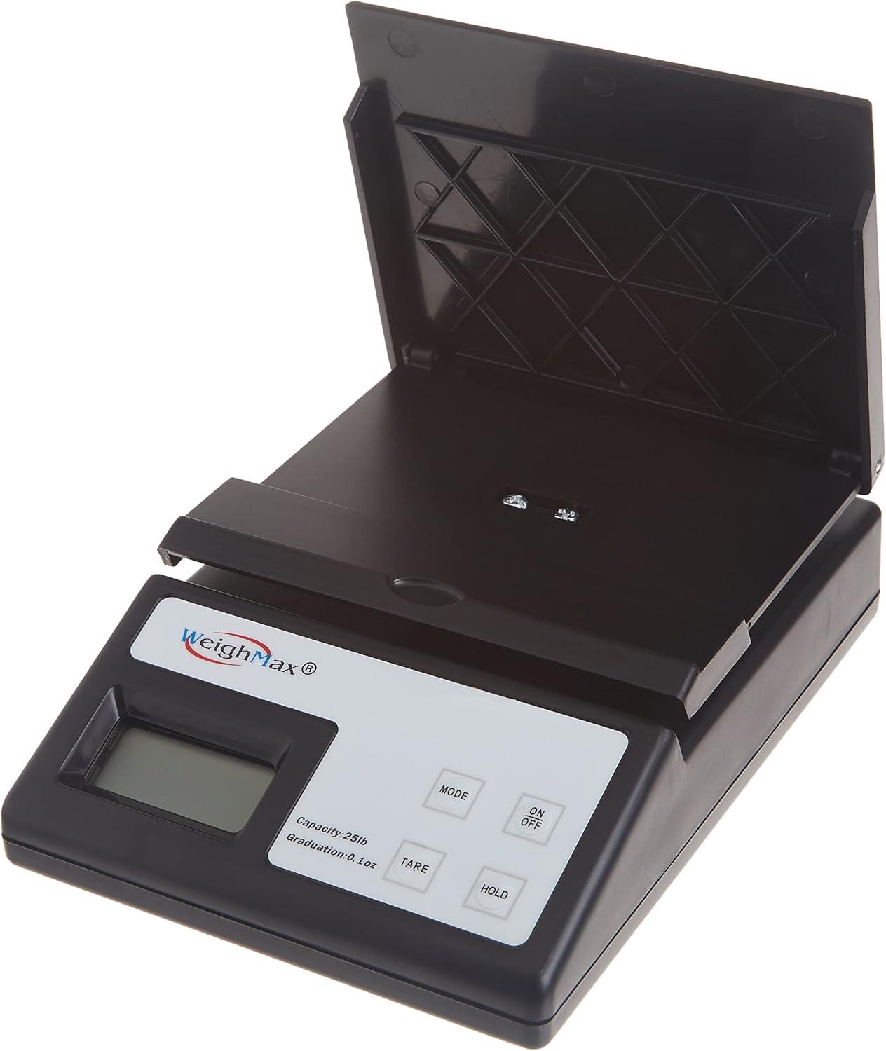 USPS Style 25 Lb x 0.1 OZ Digital Mailing Postal Scale with Batteries