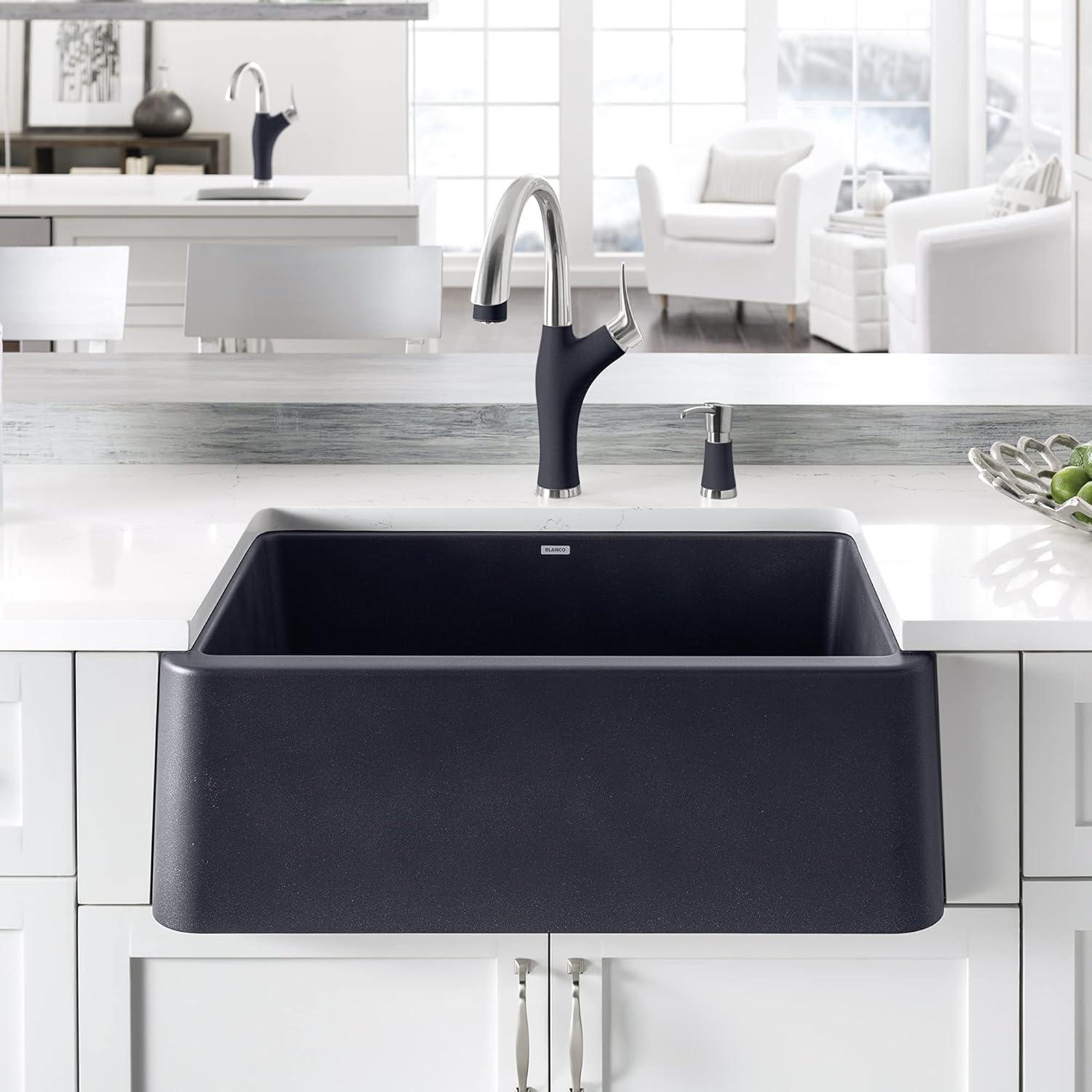 Ikon SILGRANIT 30" L x 19" W Farmhouse Sink