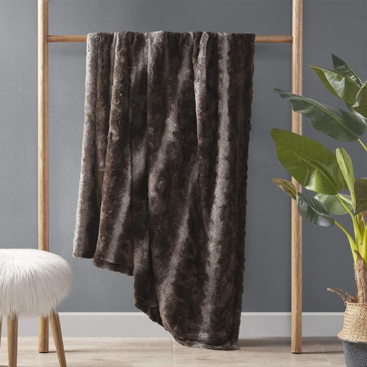 Madison Park Zuri Oversized Faux Fur