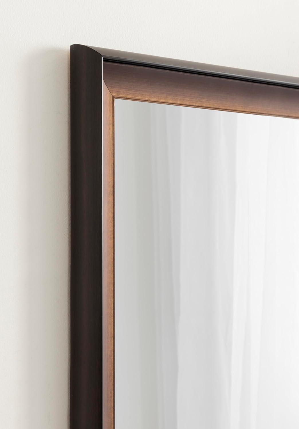 Gotley Rectangle Wall Mirror Bronze - Kate & Laurel All Things Decor