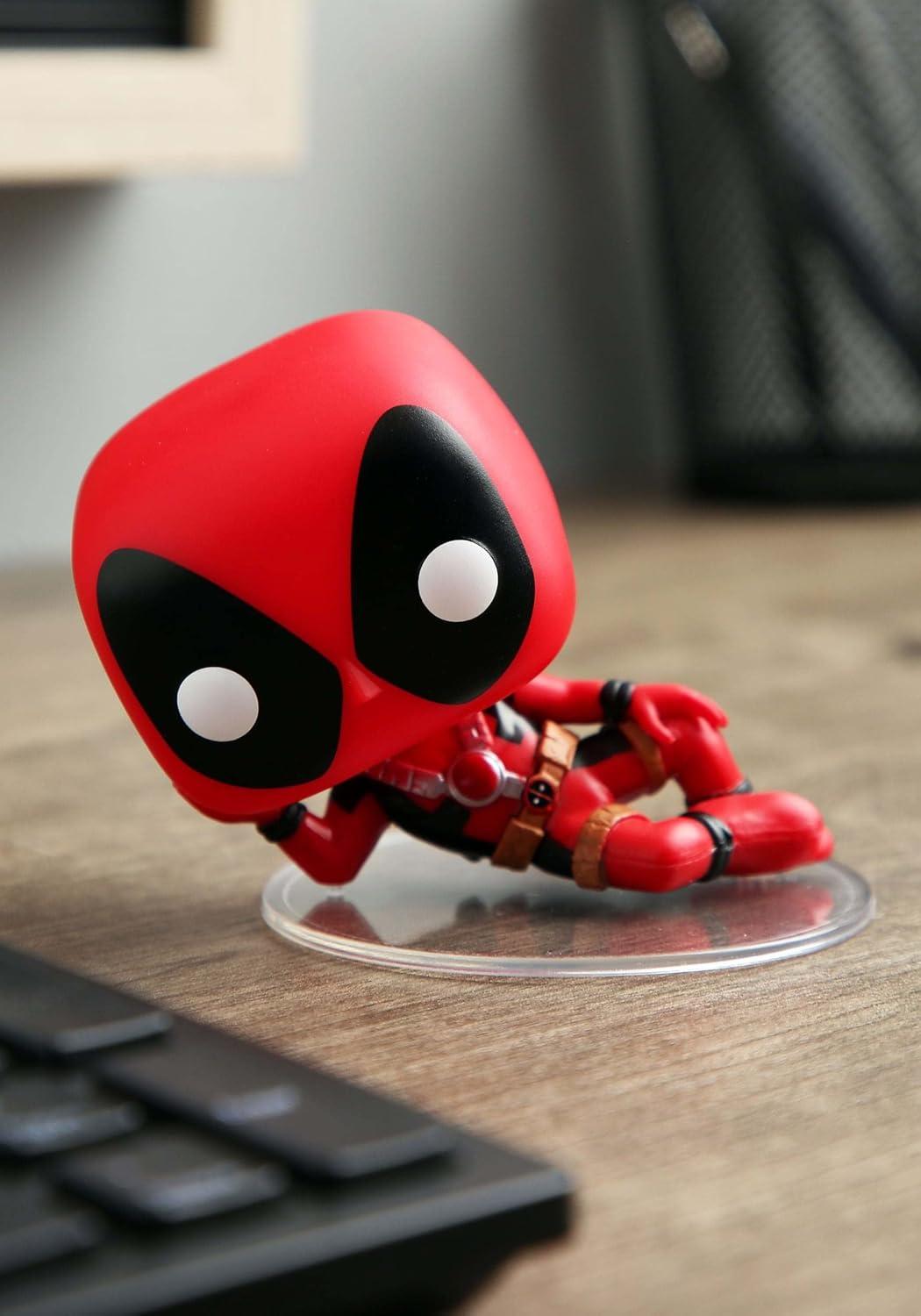 Deadpool Red and Black Bobble Head Funko Pop Figure