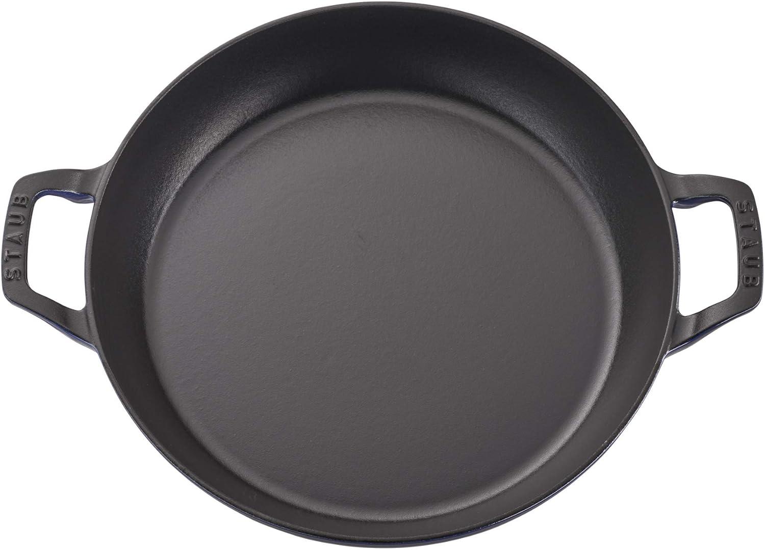 Staub Cast Iron Braiser, Dutch Oven, 3.5-Quart, Serves 3-4