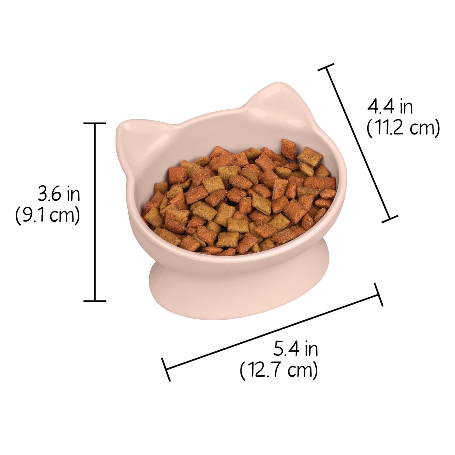 Kitty City Raised Cat Bowls 2pk