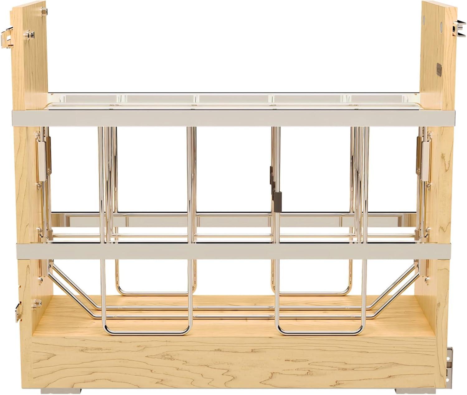 Rev-A-Shelf Rev-A-Shelf Pull Out Cabinet Organizer, Ball Bearing Soft-Close