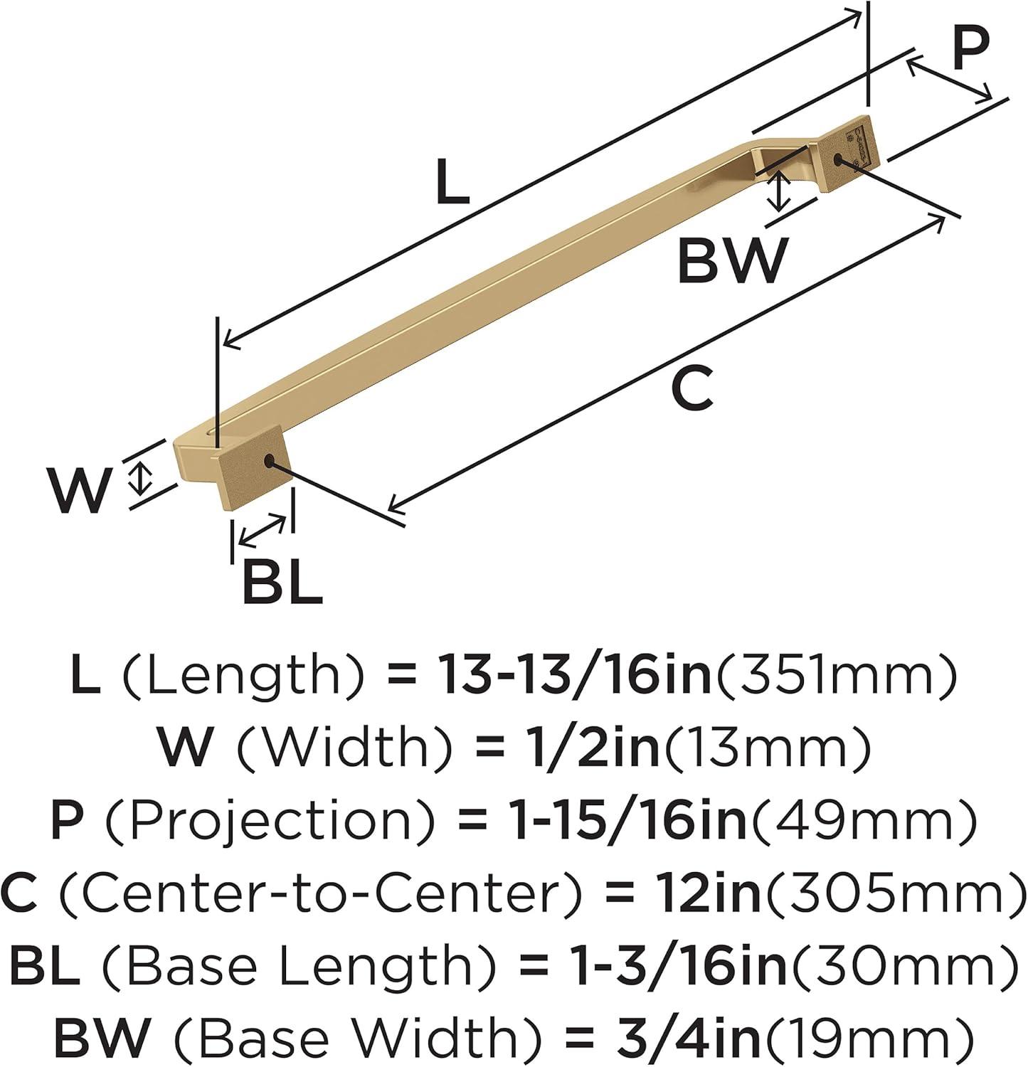 Westerly 12" Center to Center Appliance Pull