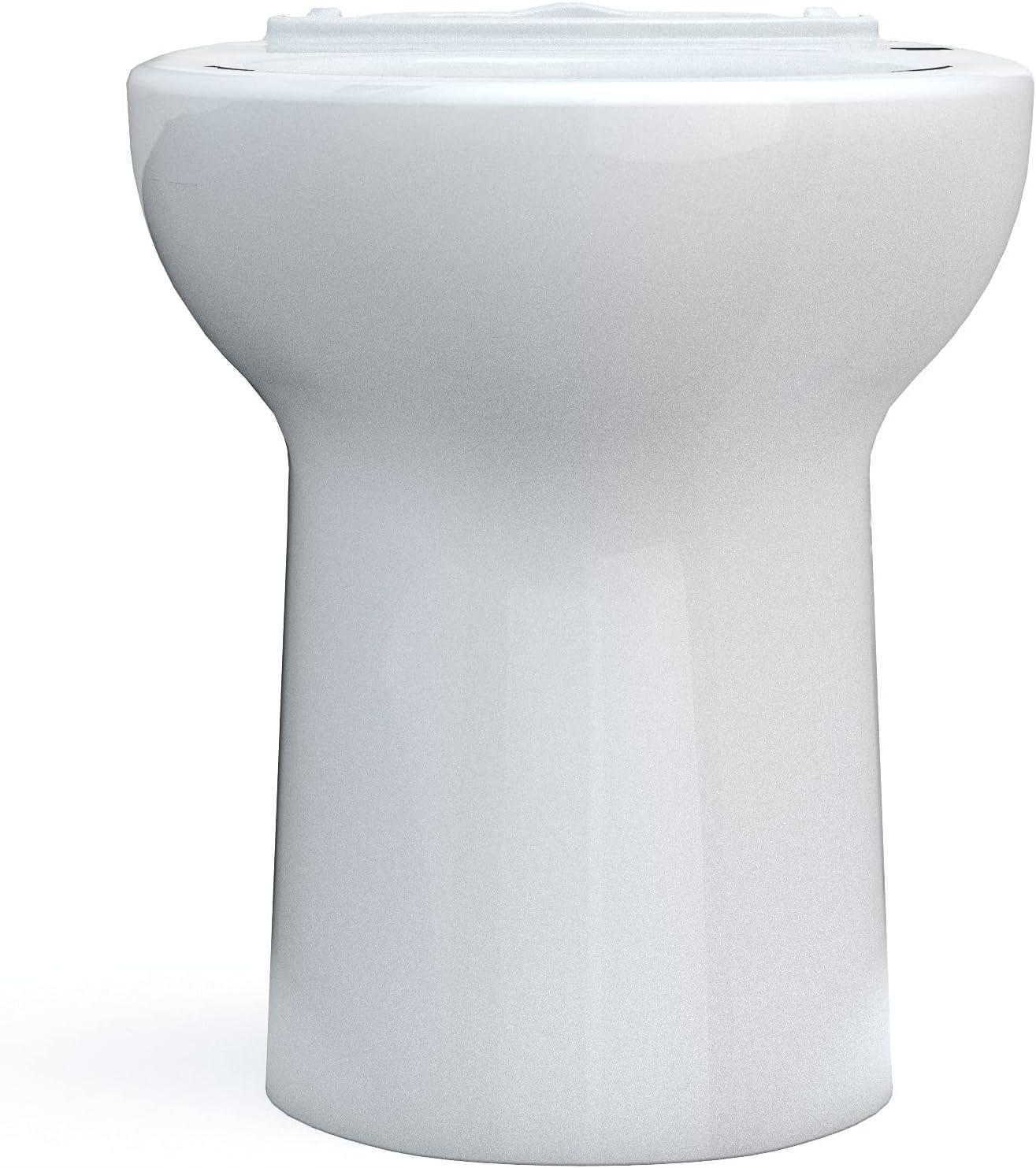 TOTO® Drake® Elongated TORNADO FLUSH® Toilet Bowl with CEFIONTECT®, Cotton White - C776CEG#01