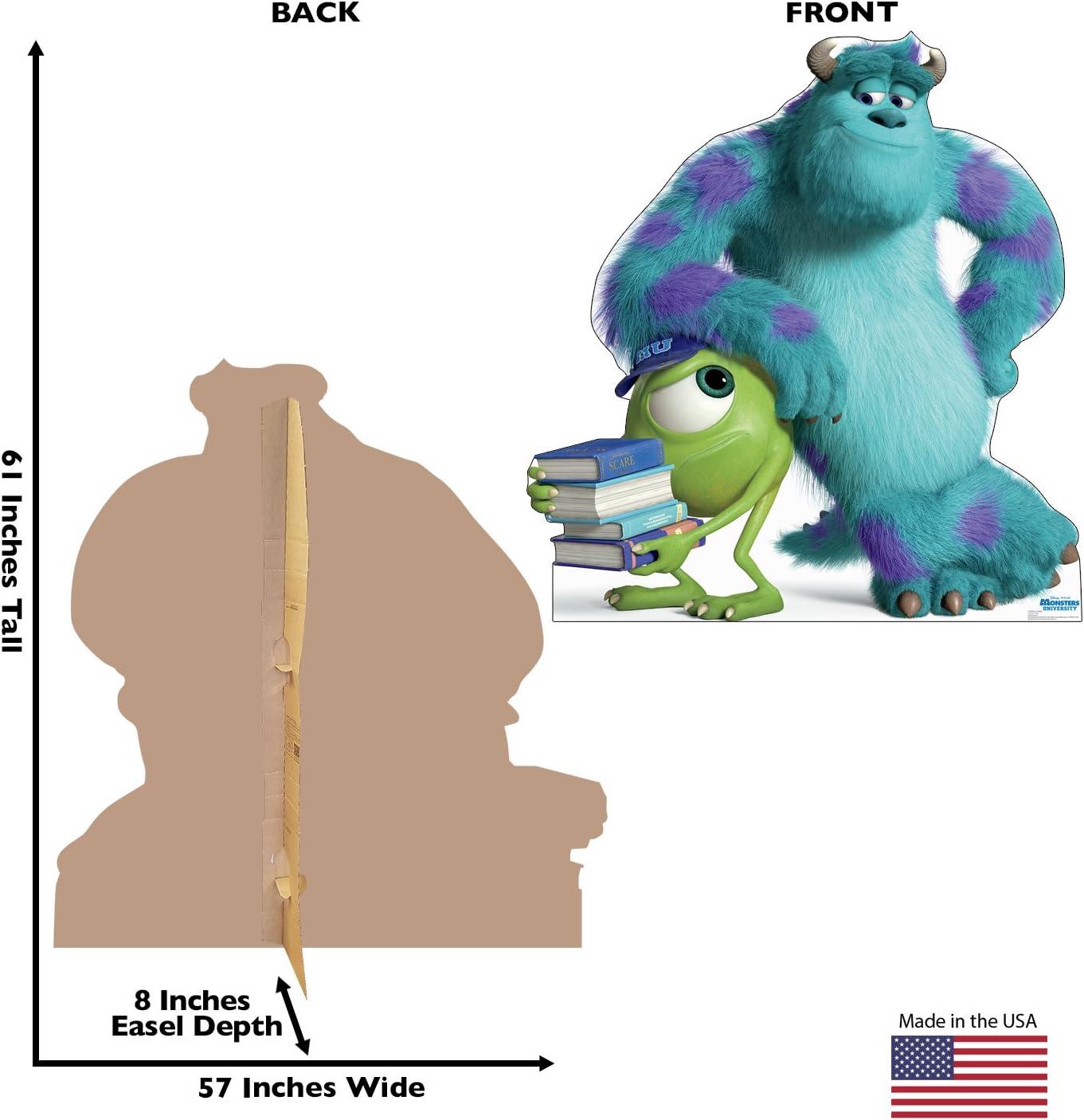 Mike and Sulley Life-Size Cardboard Standup Decor