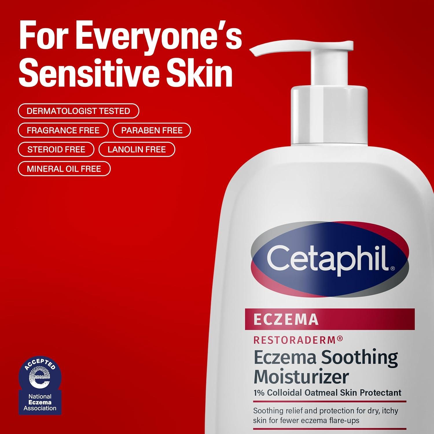 Cetaphil Eczema Restoraderm Daily Soothing Moisturizer- 16 fl oz