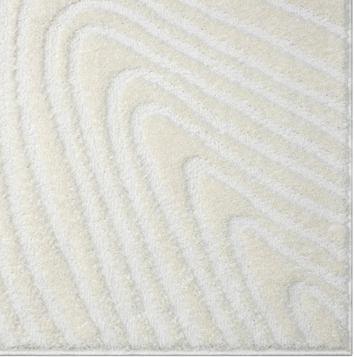 LUXE WEAVERS Geometric Swirl Area Rug