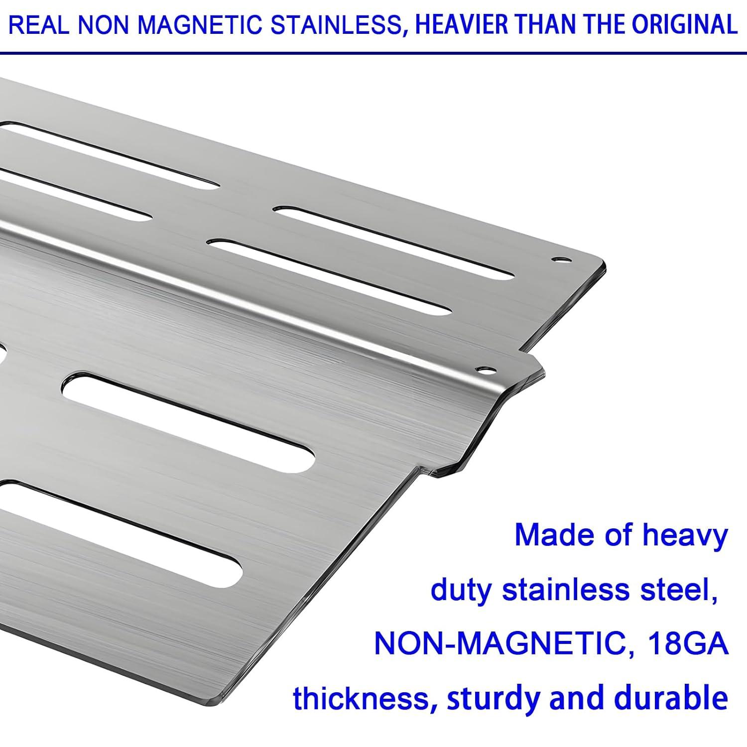 62752 7620 7622 Grill Replacement Parts for Weber Genesis E310 E320 E330 S310 S320 S330 EP310 EP320 EP330, 17.5" Flavorizer Bars, 19.5" Burner, 13 1/4" Heat Deflectors