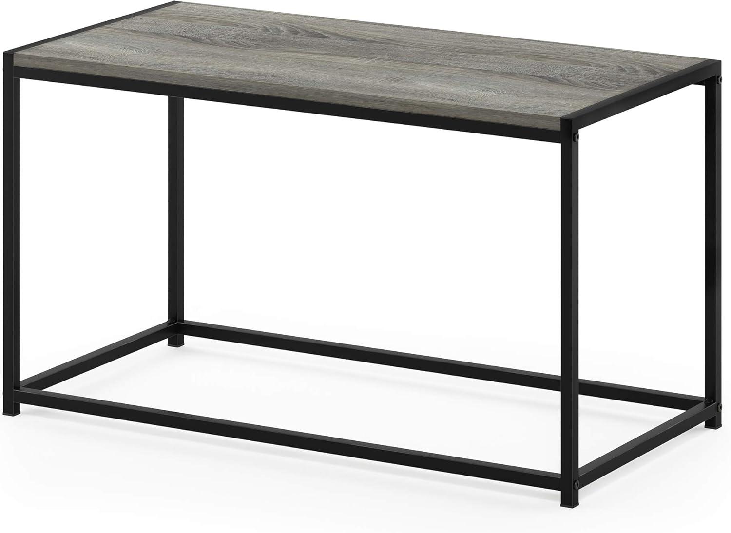 Furinno Camnus Modern Living Coffee Table, French Oak Grey