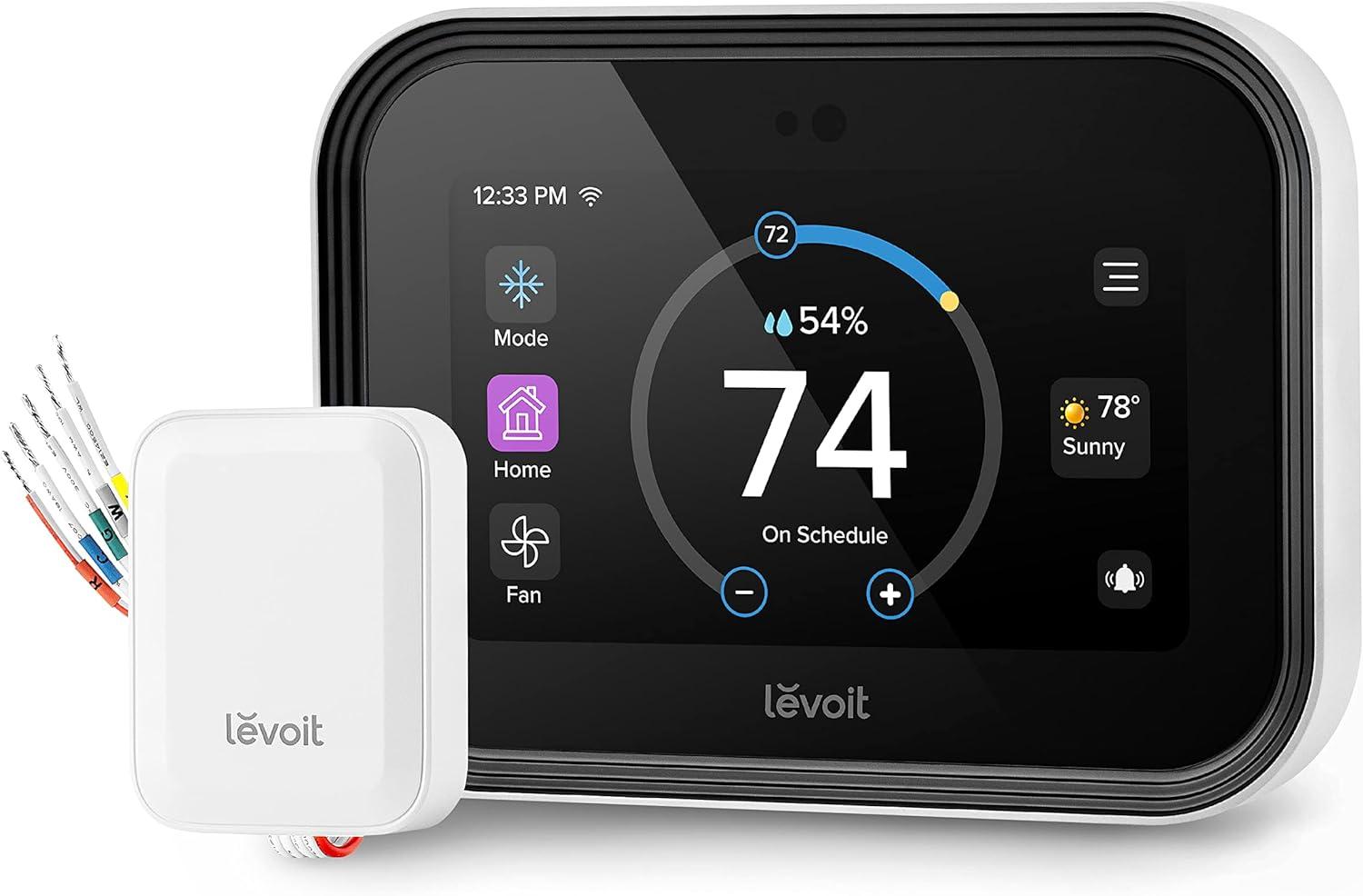 Levoit Smart WiFi Programmable Digital Thermostat with Touchscreen