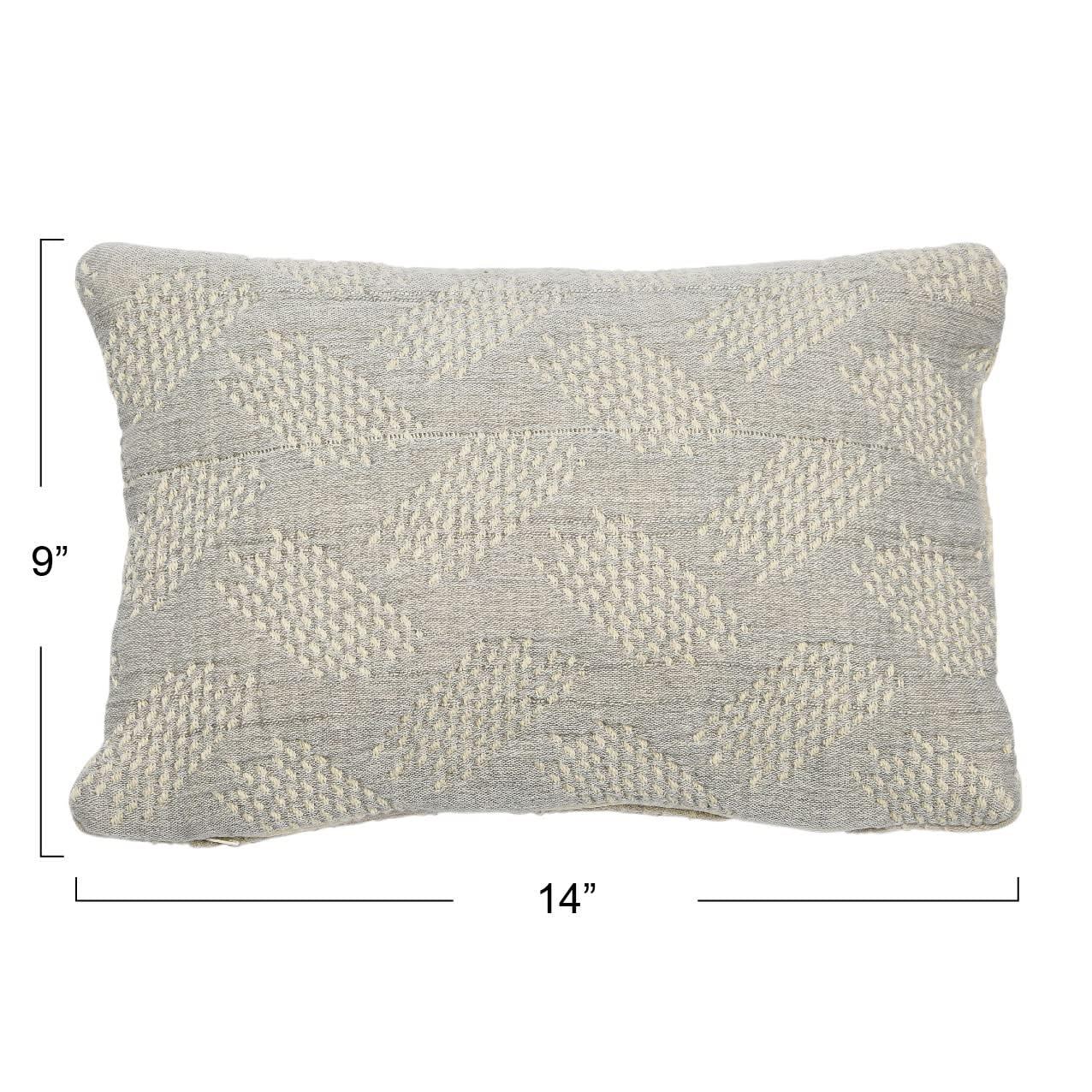 Creative Co-Op Reversible Throw Pillow