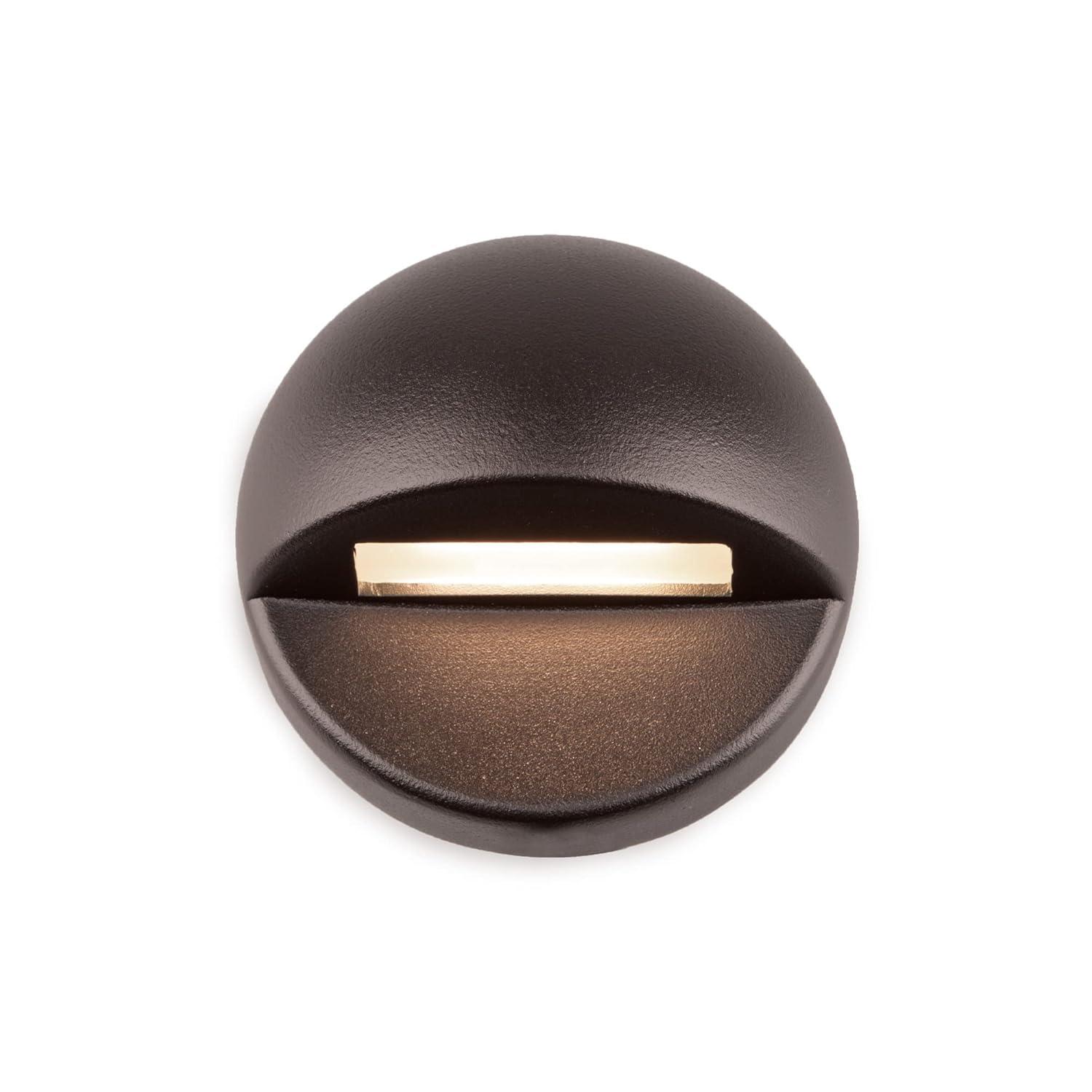 WAC Landscape Lighting Bronze On Brass Low Voltage Metal Deck Light