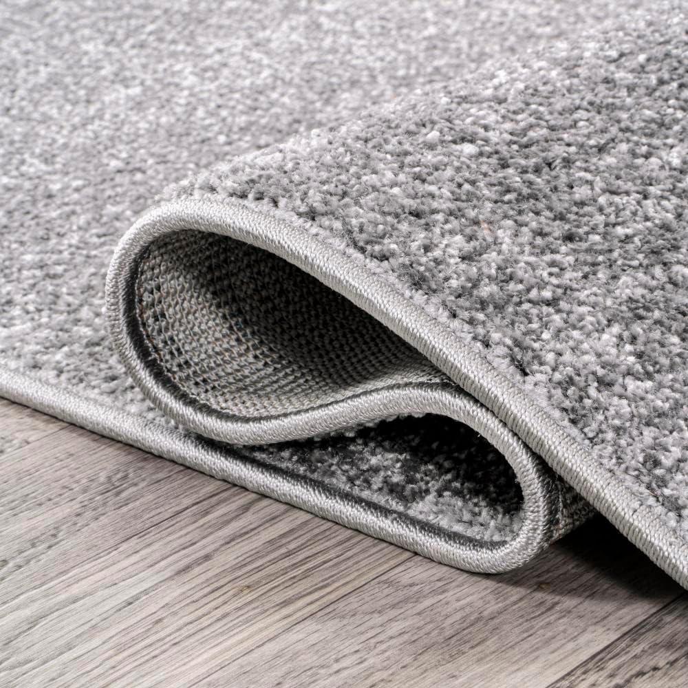 Haze Solid Low-Pile Indoor Area Rug - JONATHAN Y