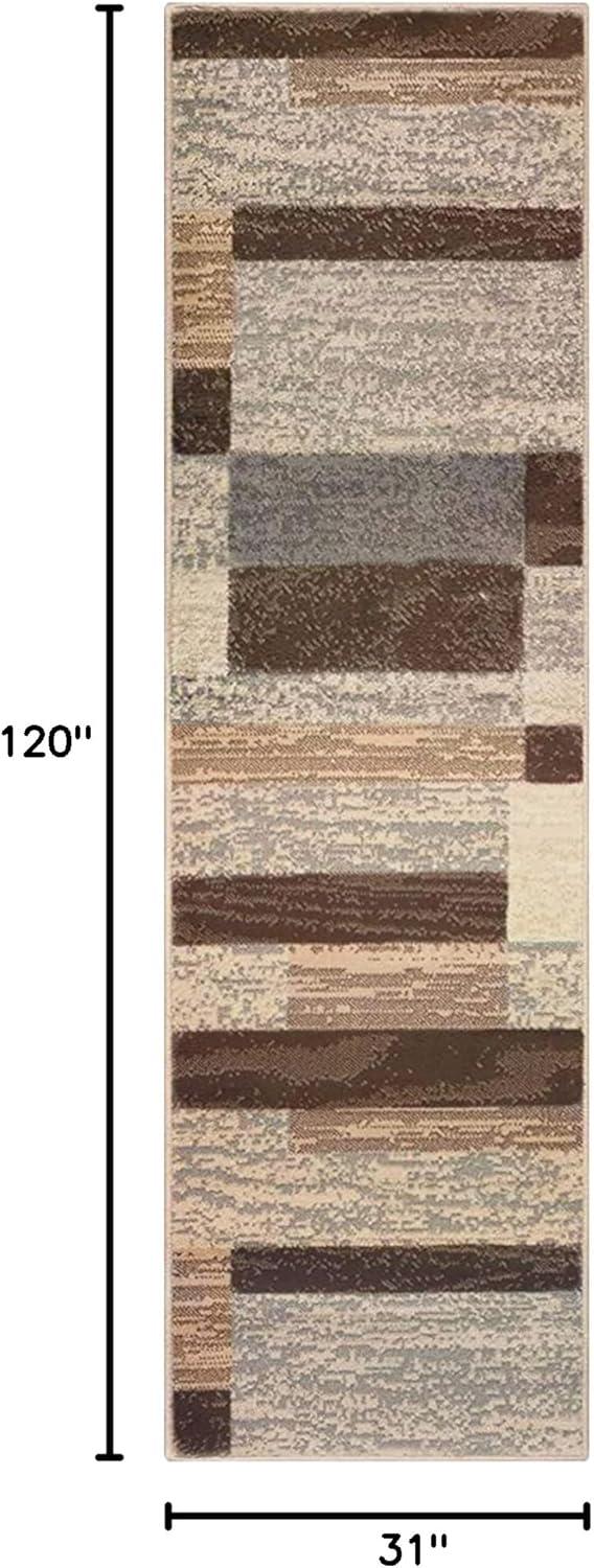 Superior Rockwood Geometric Indoor Area Rug, 8' x 8' Square, Slate