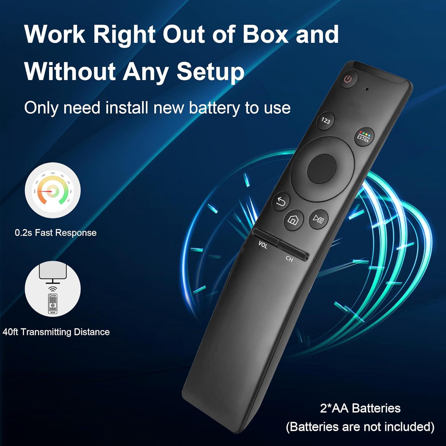 (Pack of 2)ZOUYUE Universal Remote for All Samsung TV,Compatible for All Samsung Smart TV LED LCD HD TV