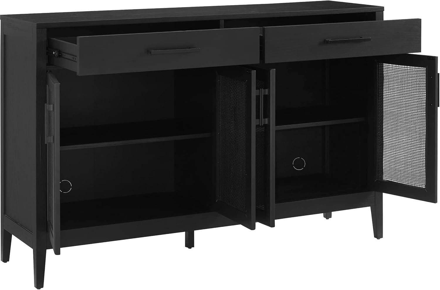 Milo Sideboard Black - Crosley