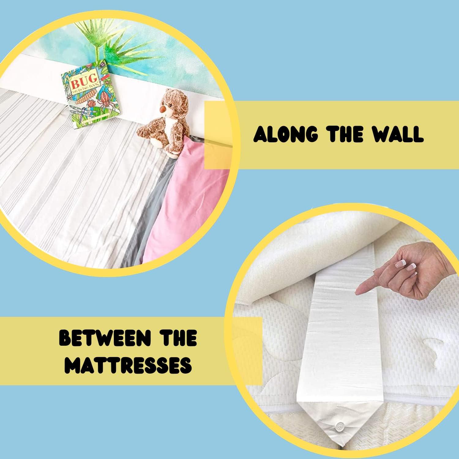 SnugStop Bed Wedge Mattress Filler Wedge (King) Headboard Pillow Gap Filler Between Your Headboard and Mattress Don't Lose Your Pillow