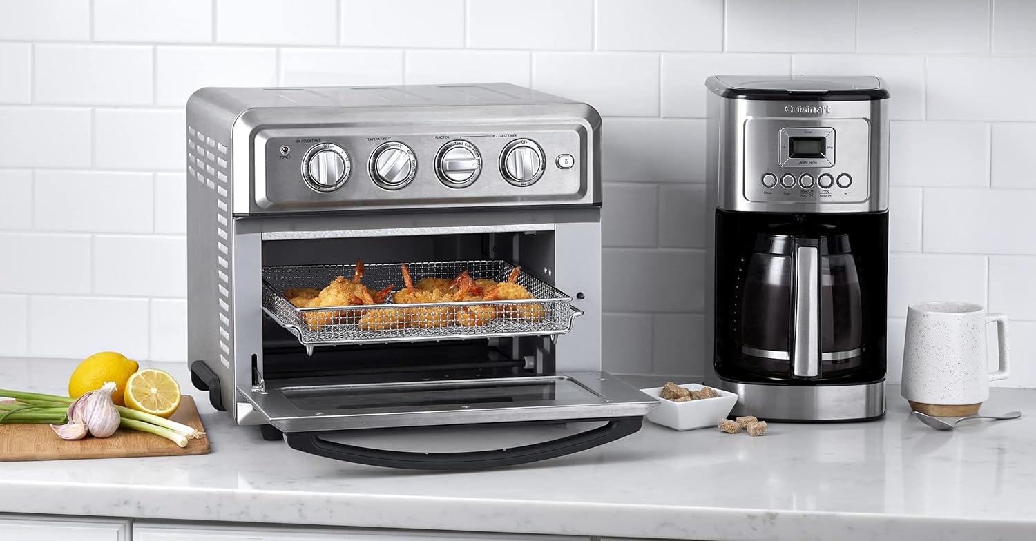 Stainless Steel 6-Slice Air Fryer Convection Toaster Oven