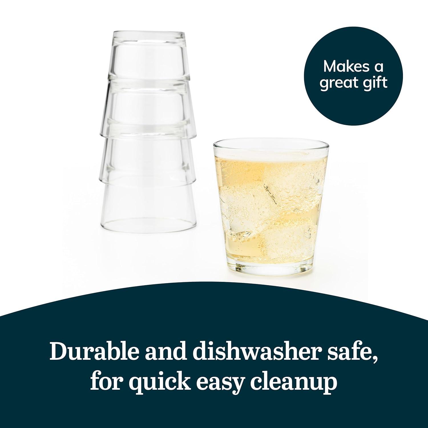 Libbey Restaurant Basics Libbey Stacking Double Old Fashioned Glasses (Set of 12)