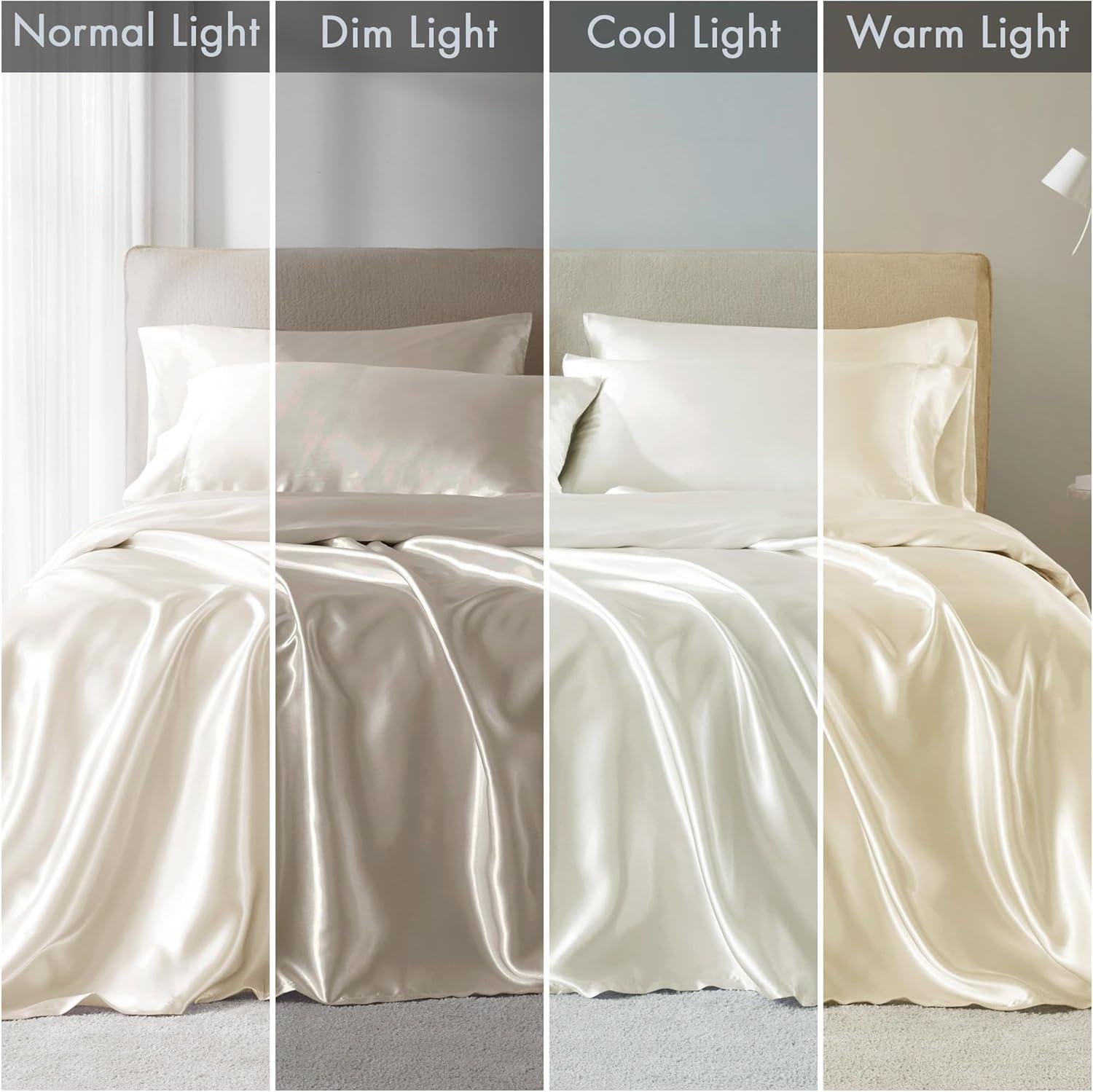 Madison Park Essentials Satin Luxury Sheet Set