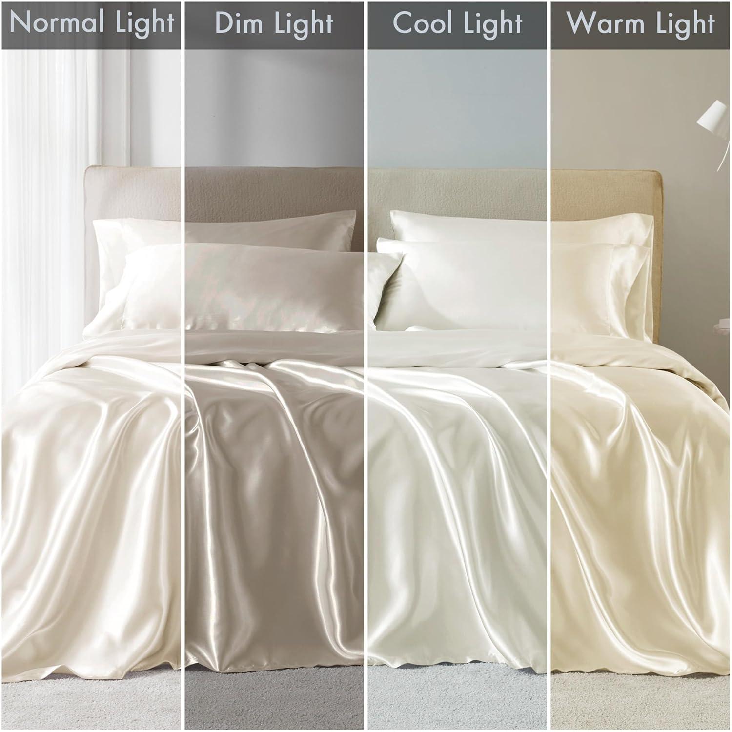 Madison Park Essentials Satin Luxury Sheet Set