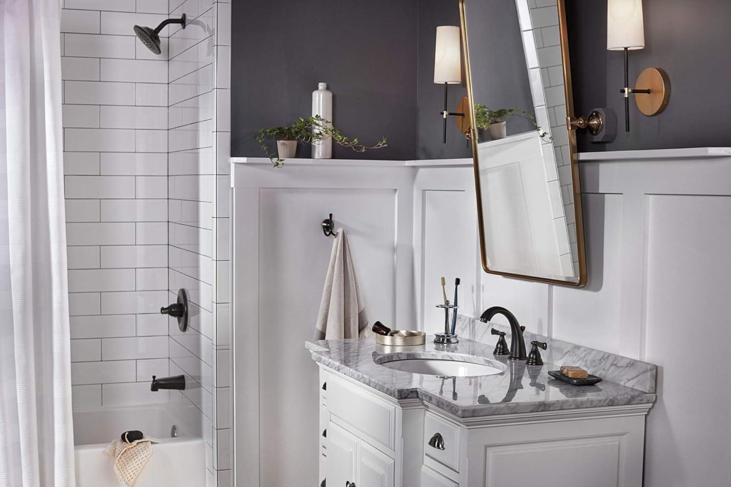 Elmhurst Widespread 2-handle Bathroom Faucet with Drain Assembly