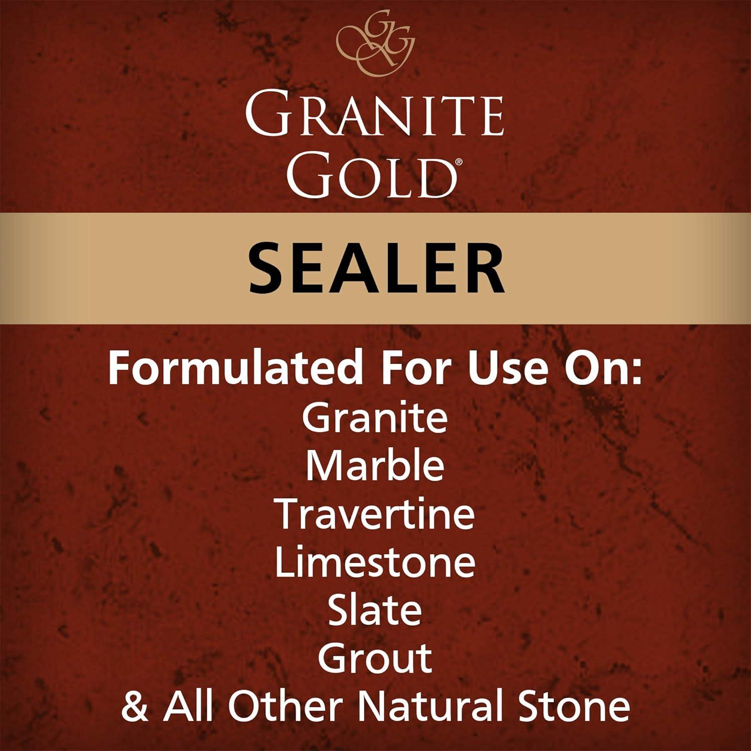 Granite Gold Commercial and Residential Penetrating Natural Stone Sealer 24 oz