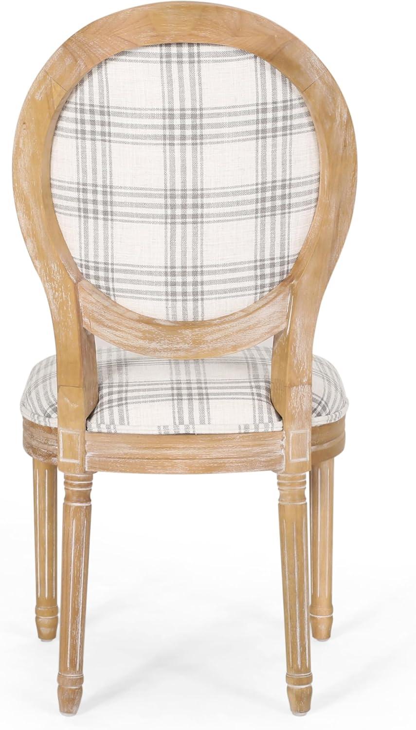 Set of 4 Phinnaeus French Country Fabric Dining Chairs - Christopher Knight Home