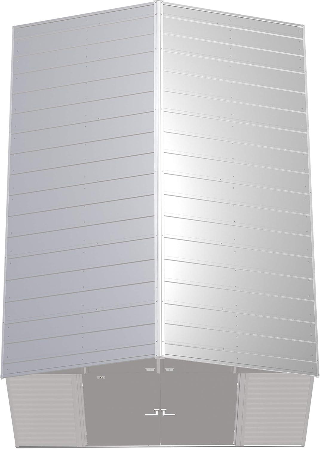 10 ft. W x 14 ft. D Steel Horizontal Storage Shed