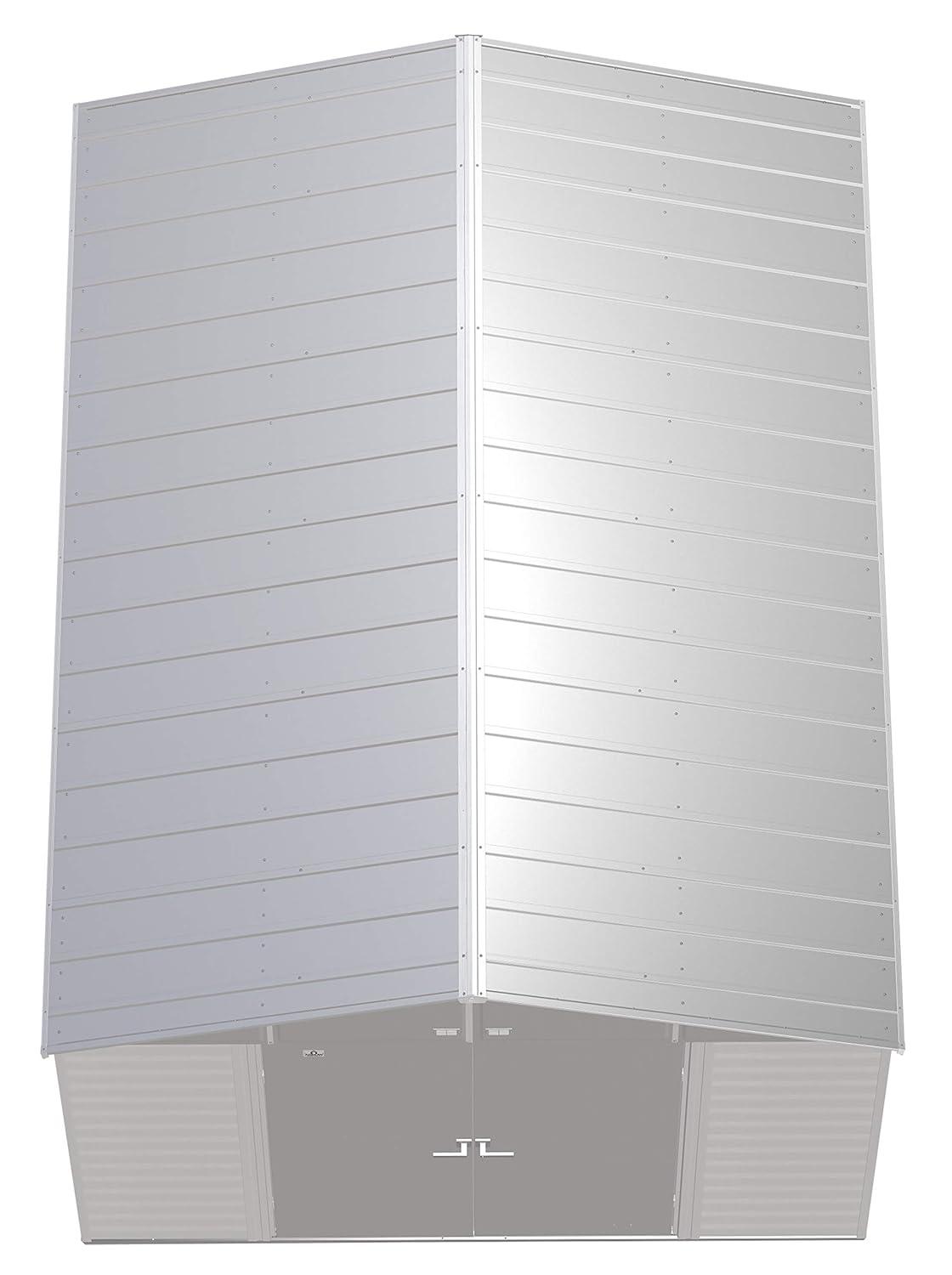 10 ft. W x 14 ft. D Steel Horizontal Storage Shed