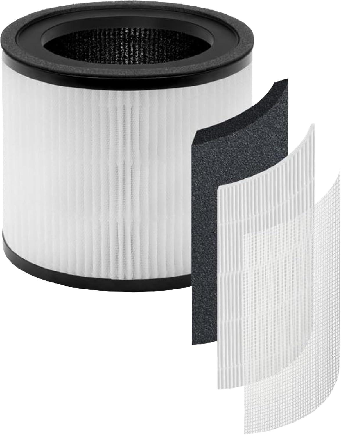 H13 HEPA Activated Carbon Air Purifier Replacement Filters, 2-Pack