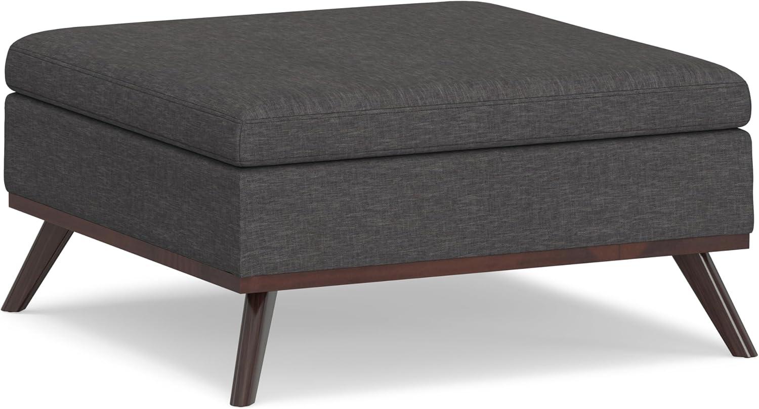 Simpli Home Owen Upholstered Ottoman
