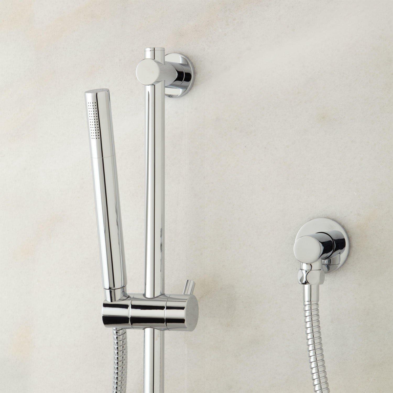 Tosca Complete Thermostatic Shower System with Rough-in Valve