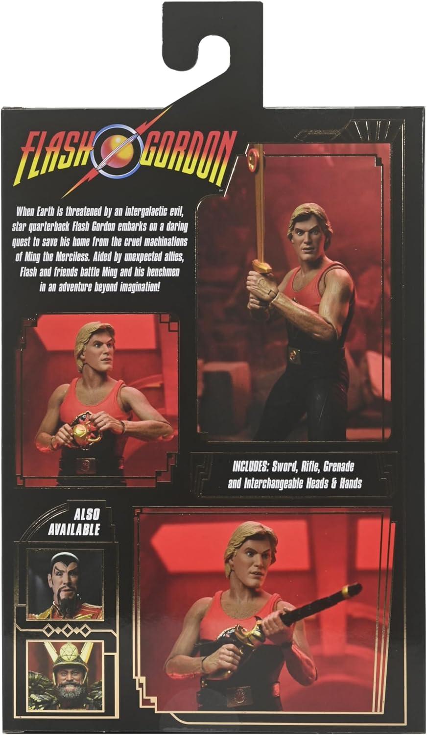 NECA King Features Ultimate Flash Gordon 1980 Final Battle 7" Scale Action Figure