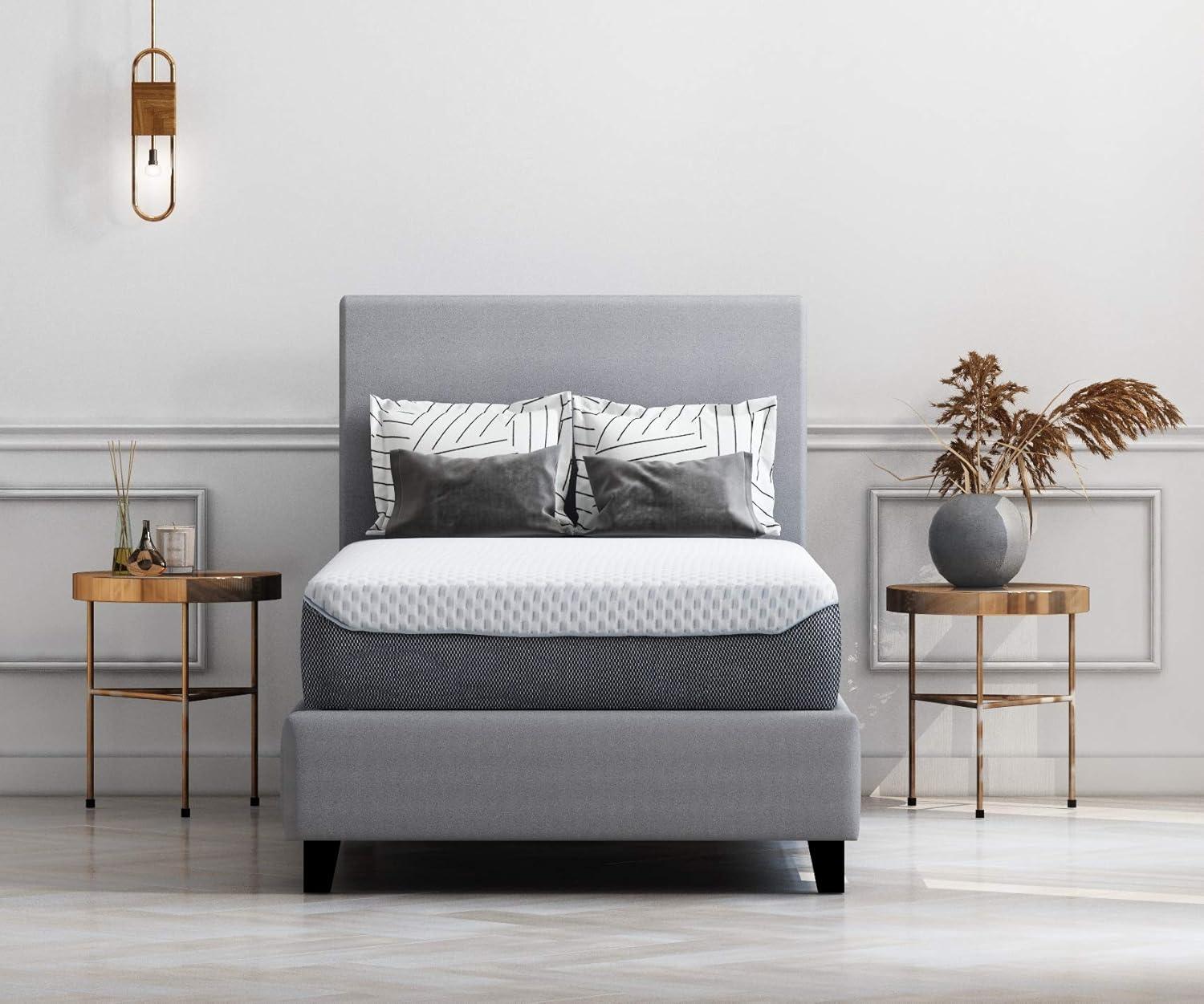 Signature Design by Ashley Chime Elite Charcoal Infused Memory Foam Mattress