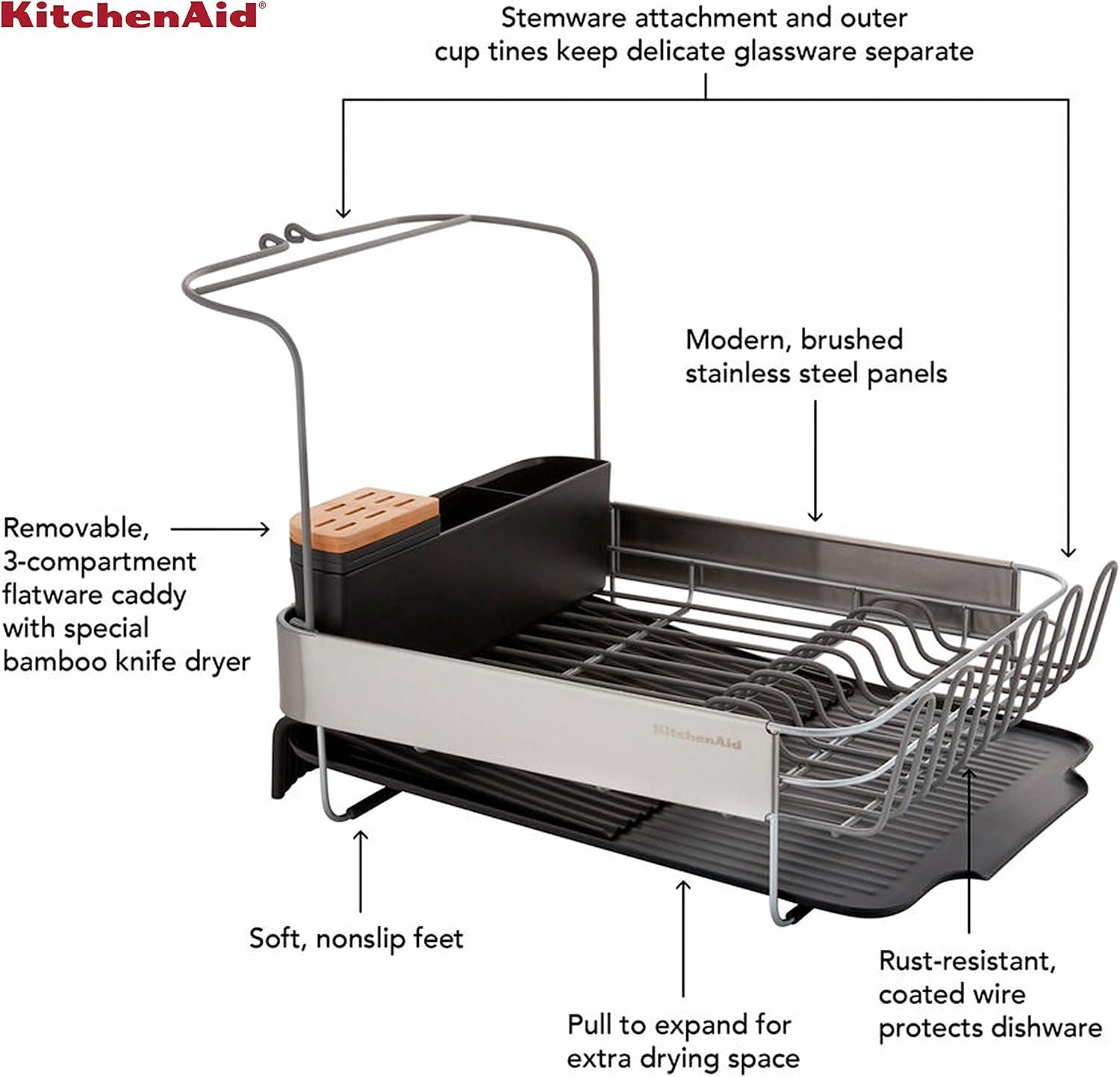 KitchenAid® Full Size Expandable Dish-Drying Rack