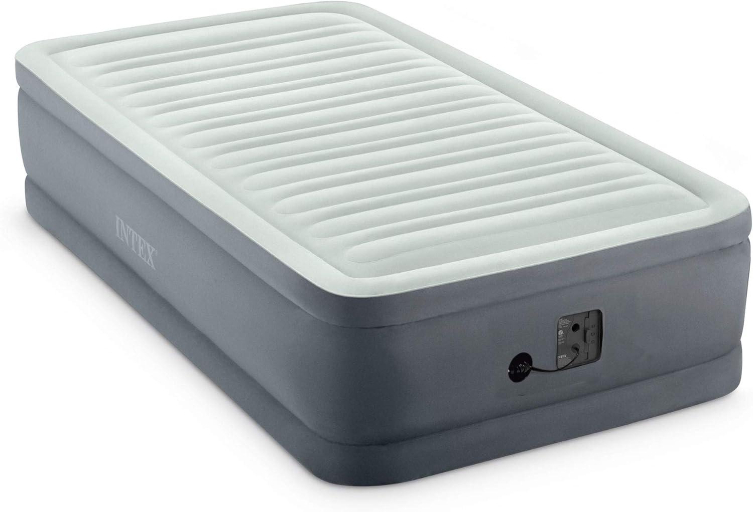 Intex PremAire Dream Support Fiber Tech Air Mattress with Built-In Pump & Reviews | Wayfair