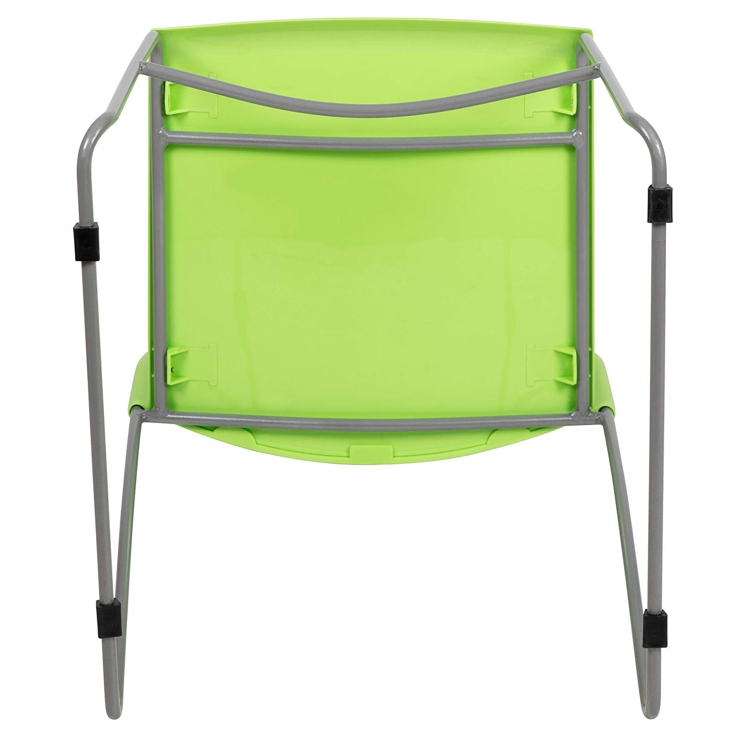 Flash Furniture Antonia 661 lb. Capacity Stack Chair with Air-Vent Back and Powder Coated Sled Base