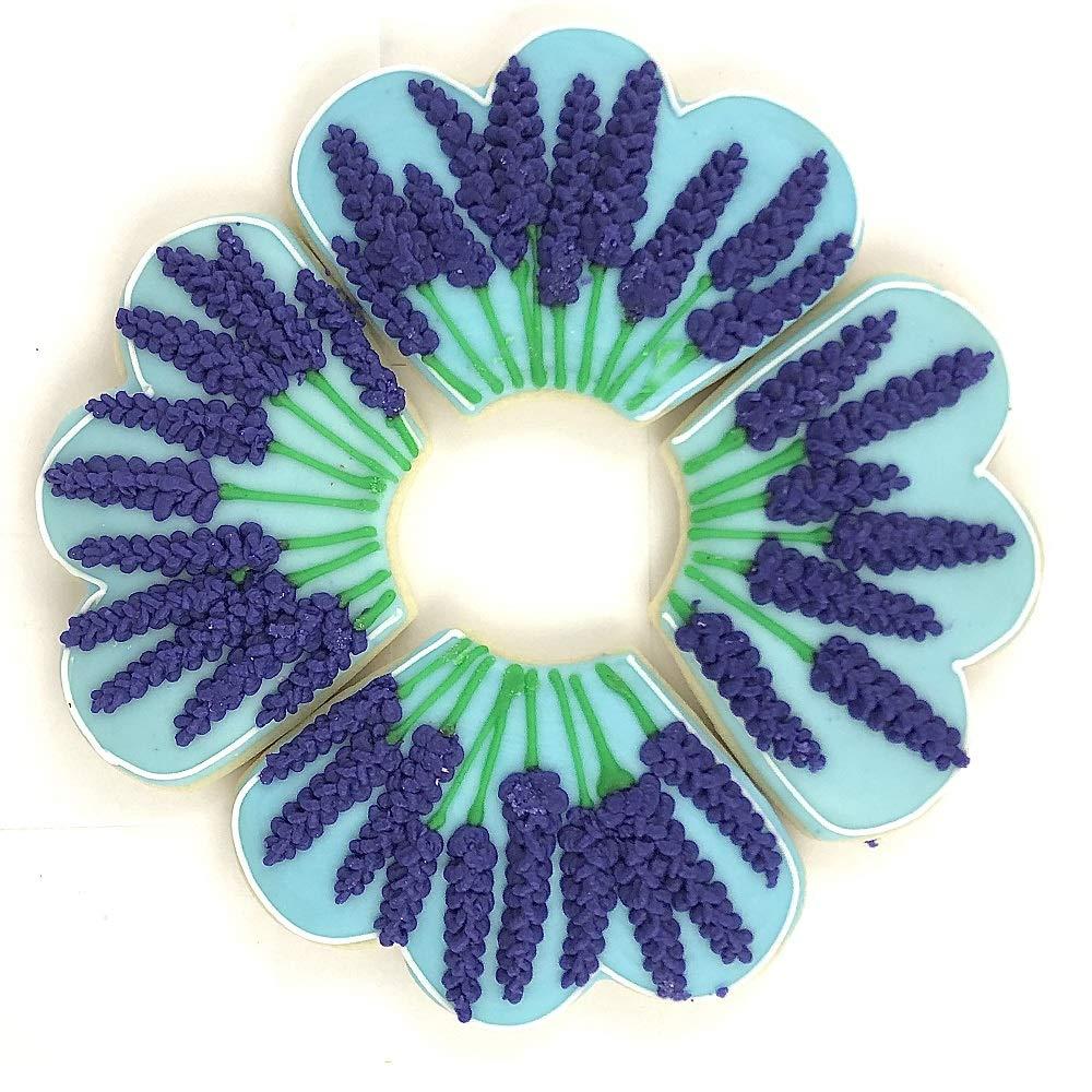 Foose Cookie Cutters 4 Piece Platter Cookie Cutter Set Trapezoid, Teardrop Round, Clam and Fan Three Bumps, USA