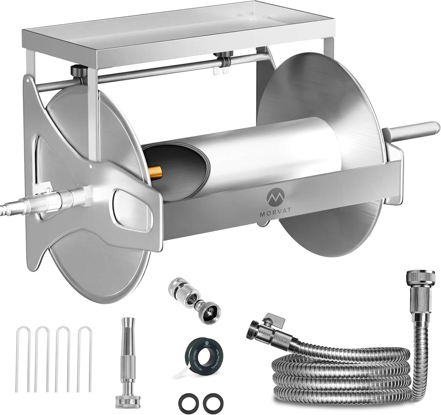 Stainless Steel Wall Hose Reel