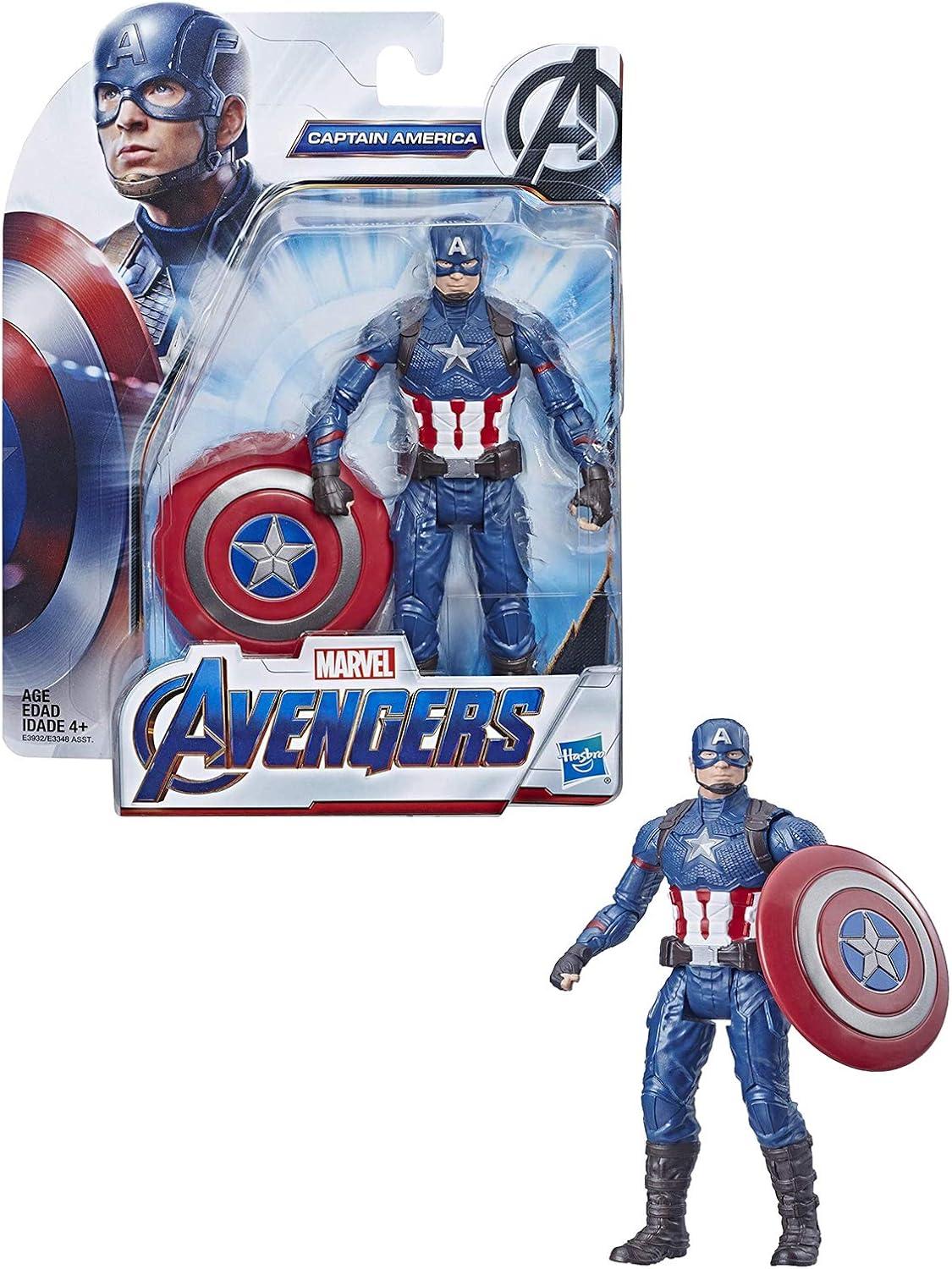 Marvel Avengers Captain America 6-Inch-Scale Super Hero Action Figure