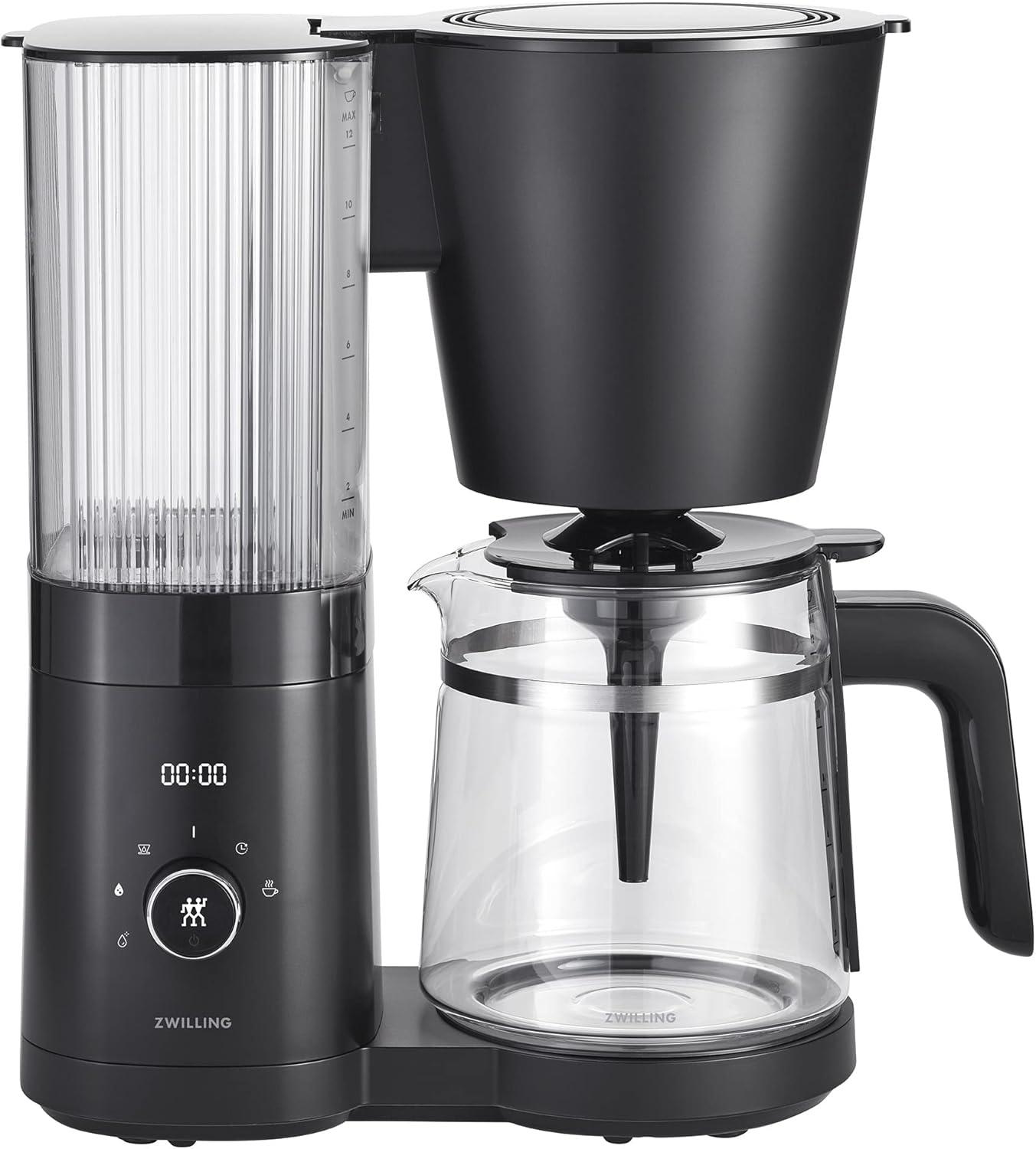 ZWILLING ® Enfinigy Matte Black Glass 12-Cup Coffee Maker