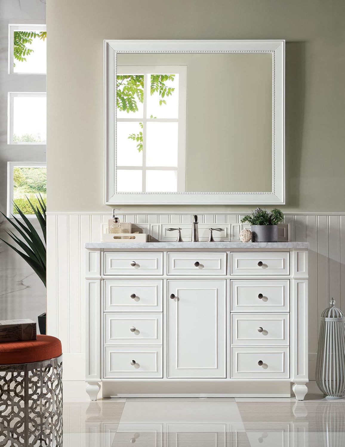 James Martin Vanities 157-V48 Bristol 48" Single Basin Hardwood Vanity Cabinet Only - Wood