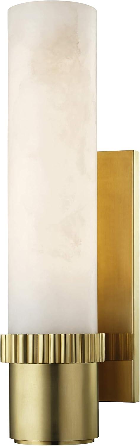 Hudson Valley Lighting Argon Solid Brass Flush Mounted Sconce